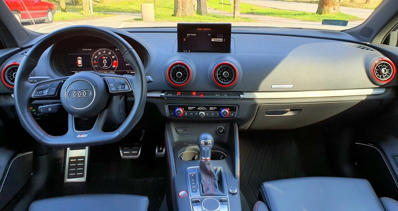 Audi S3 cena 155000 przebieg: 49200, rok produkcji 2018 z Myślenice małe 529